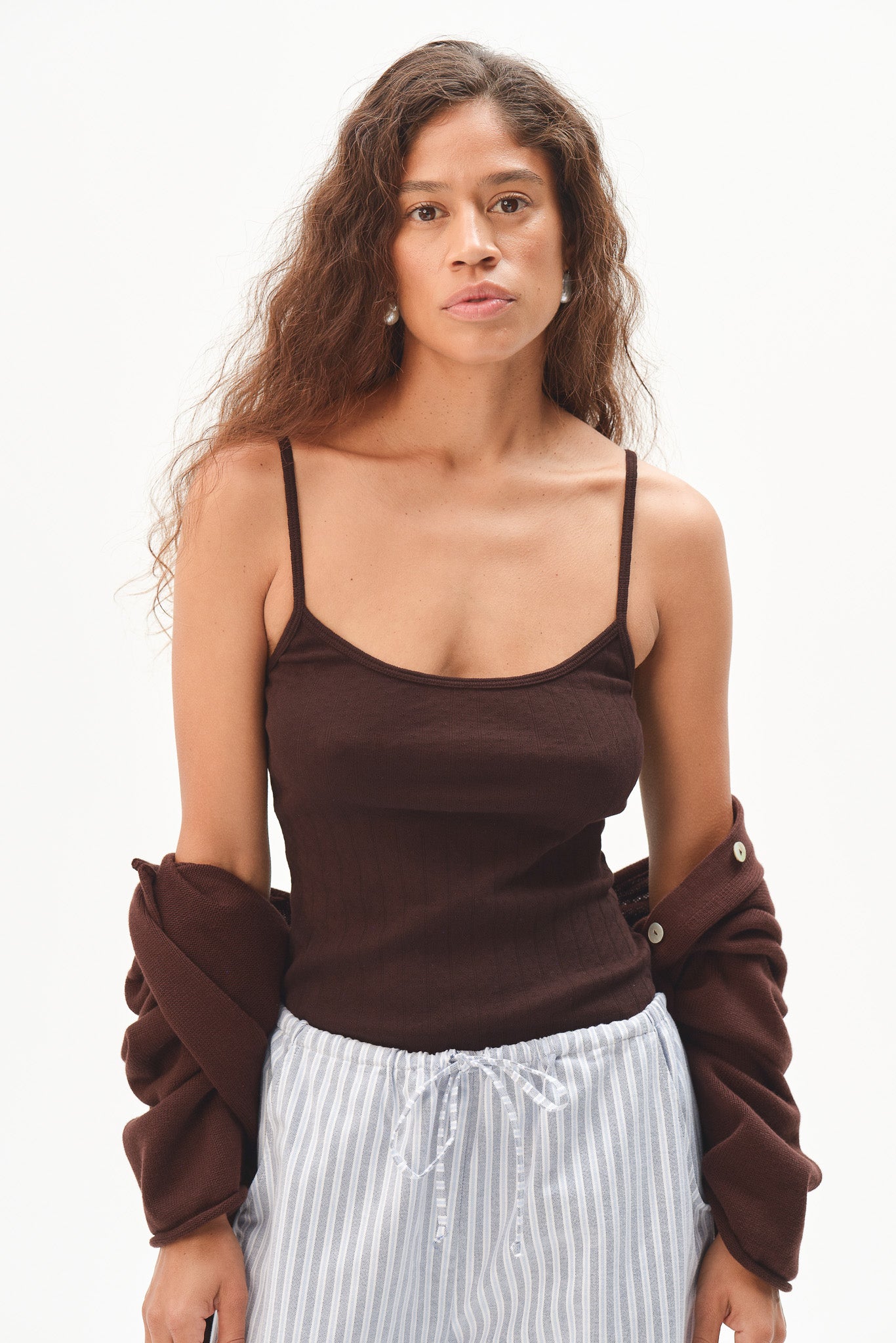 The Pointelle Cami Tank
