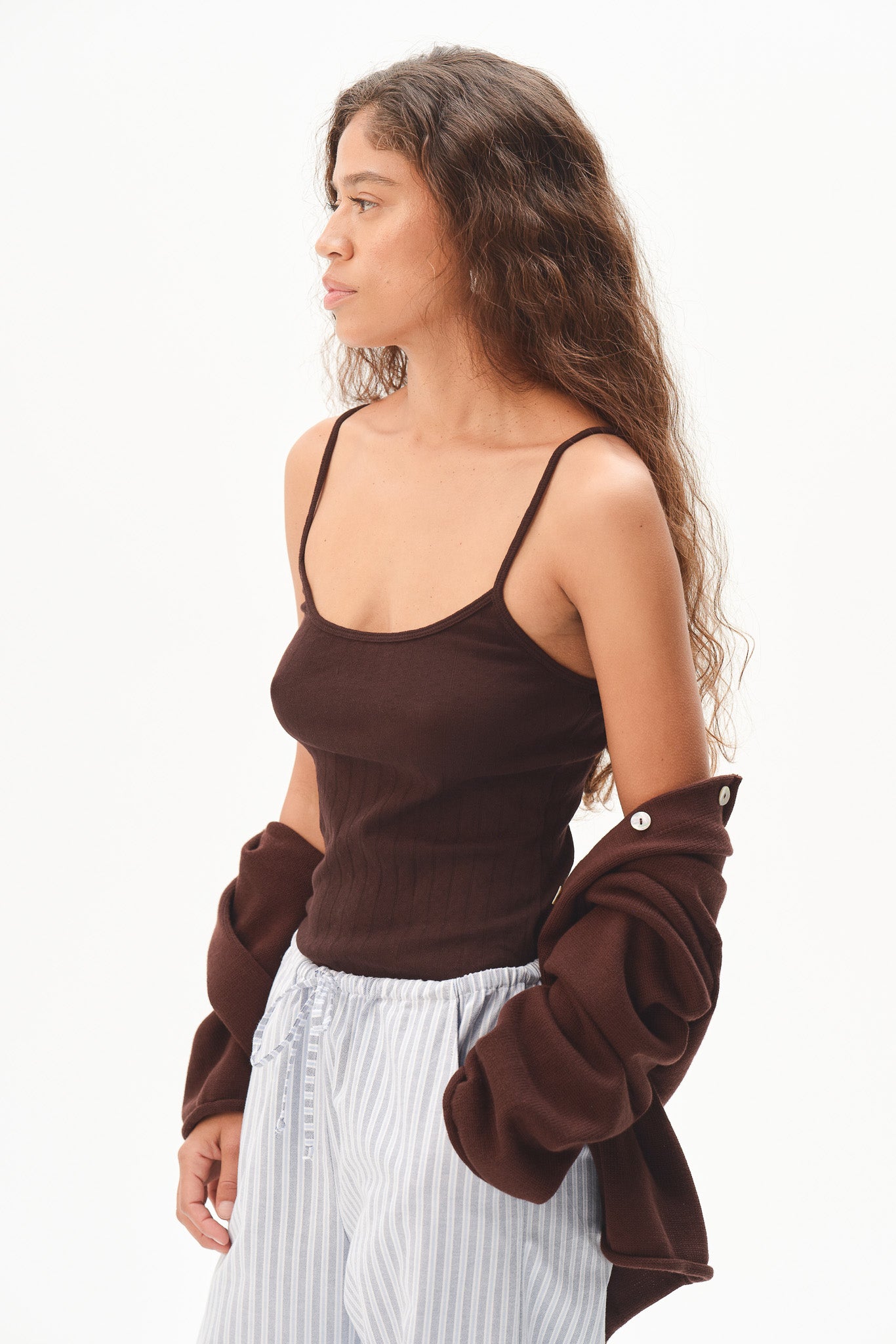 The Pointelle Cami Tank