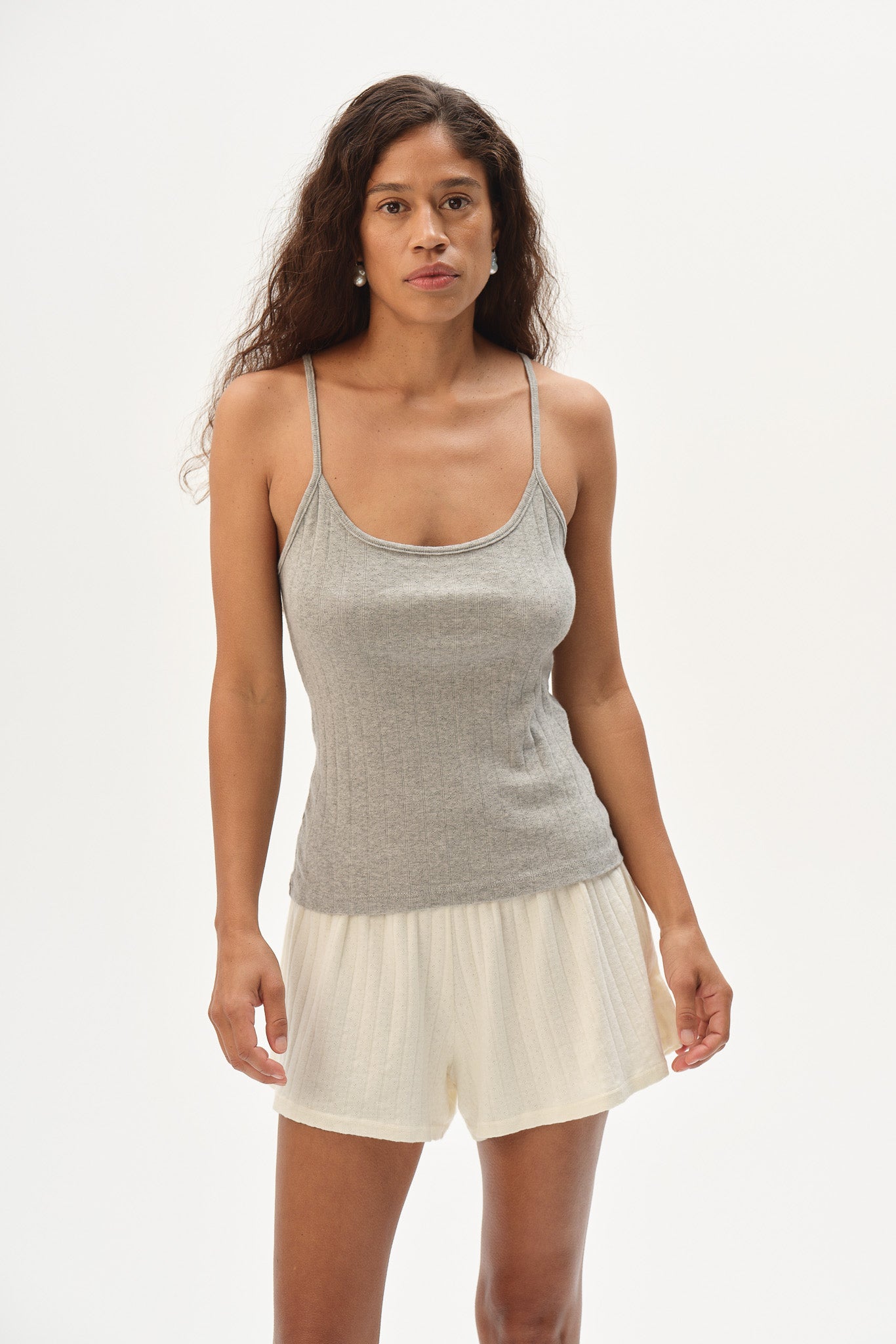 The Pointelle Cami Tank