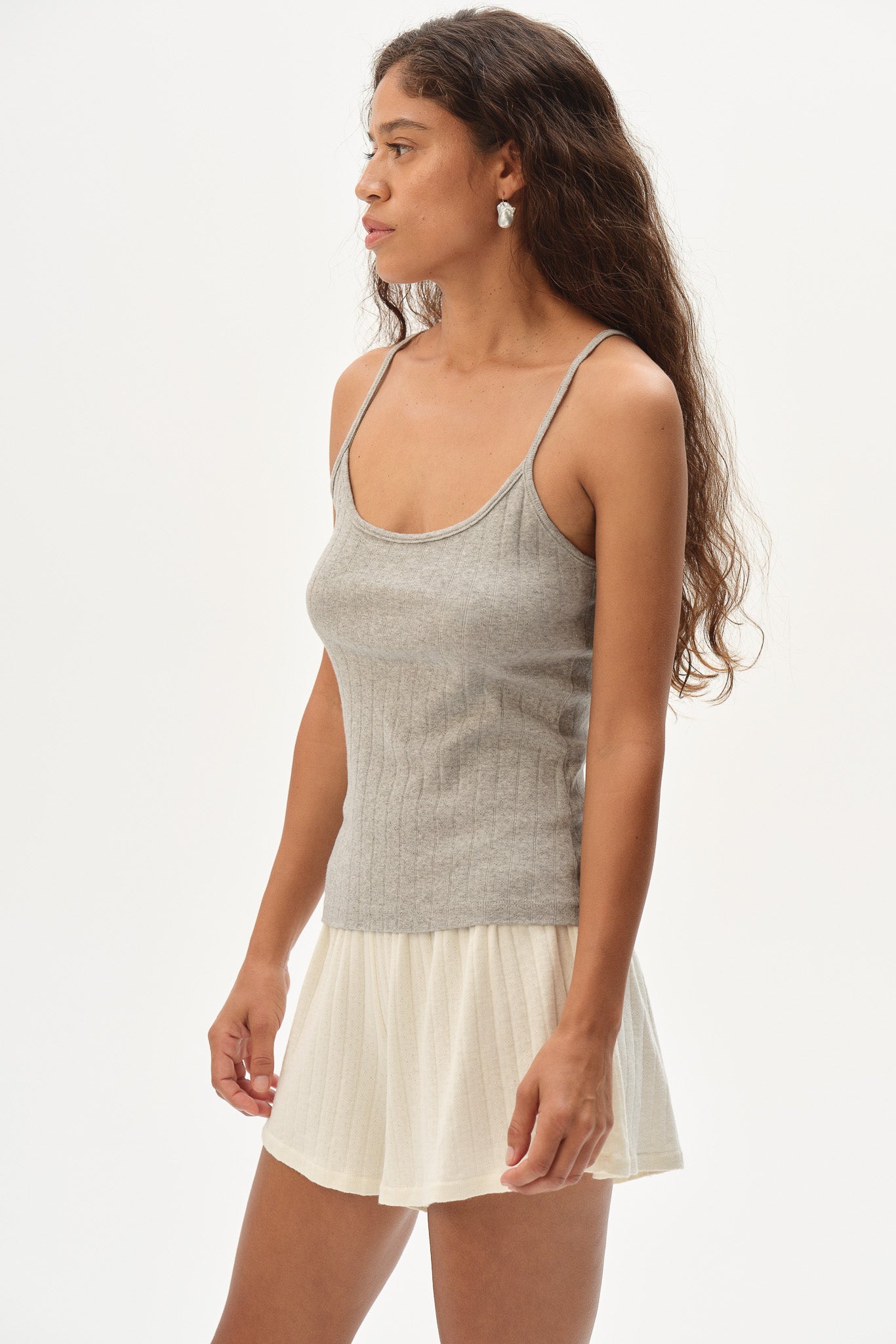 The Pointelle Cami Tank