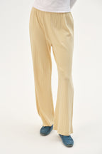 The Pointelle Simple Crop Pant