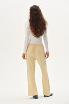 The Pointelle Simple Crop Pant