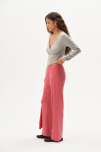 The Pointelle Simple Crop Pant