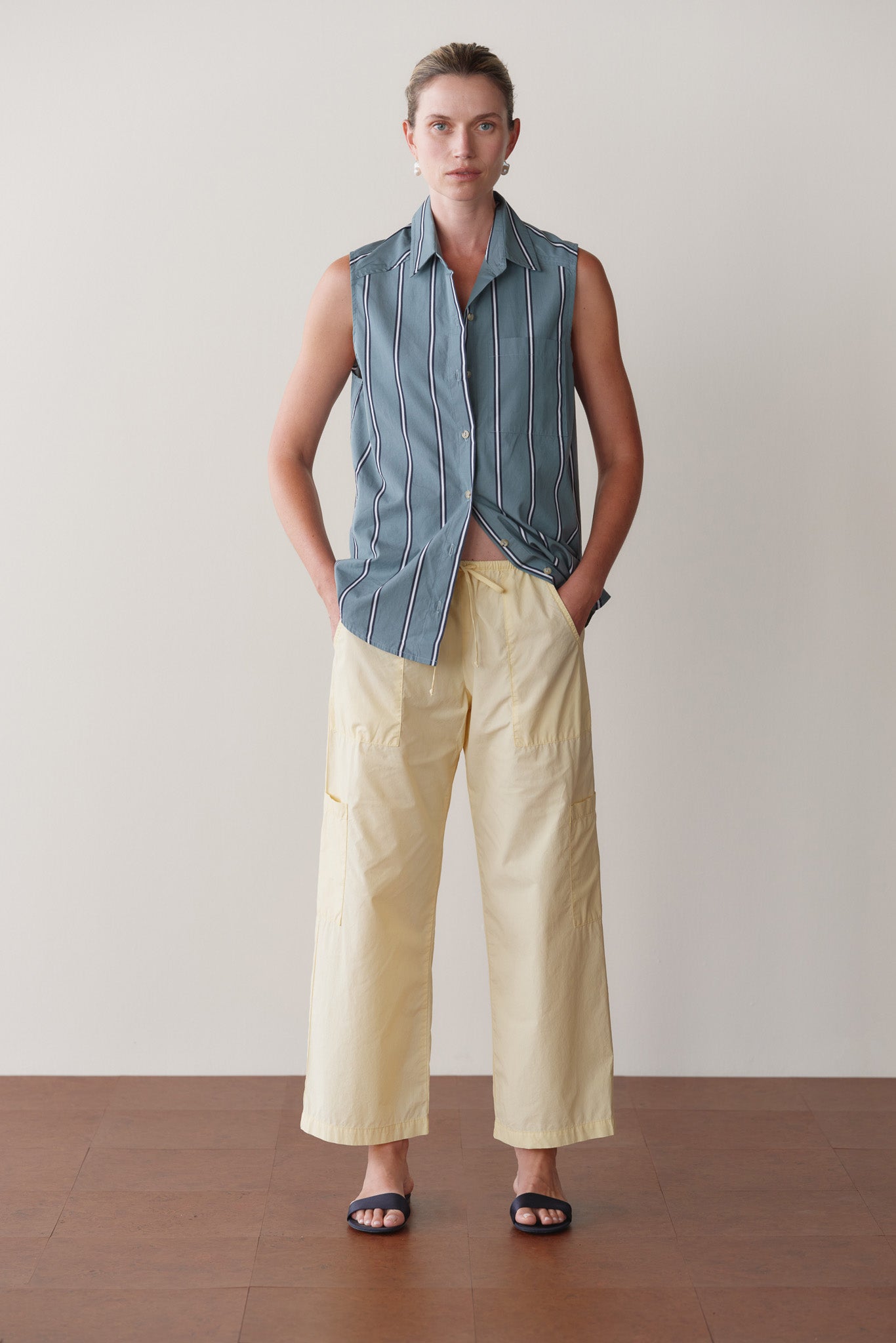 The Pop Drawstring Cargo Pant
