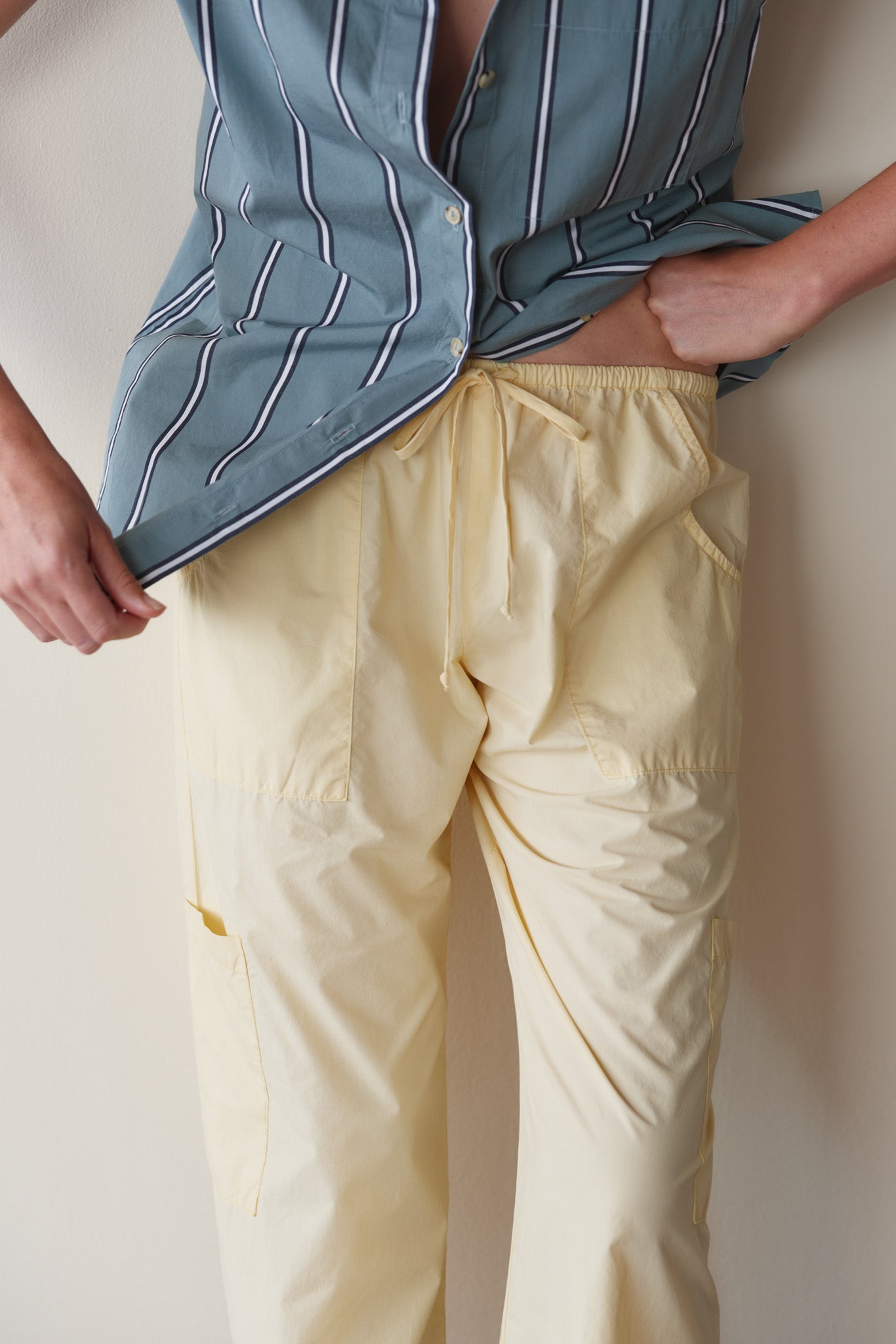The Pop Drawstring Cargo Pant