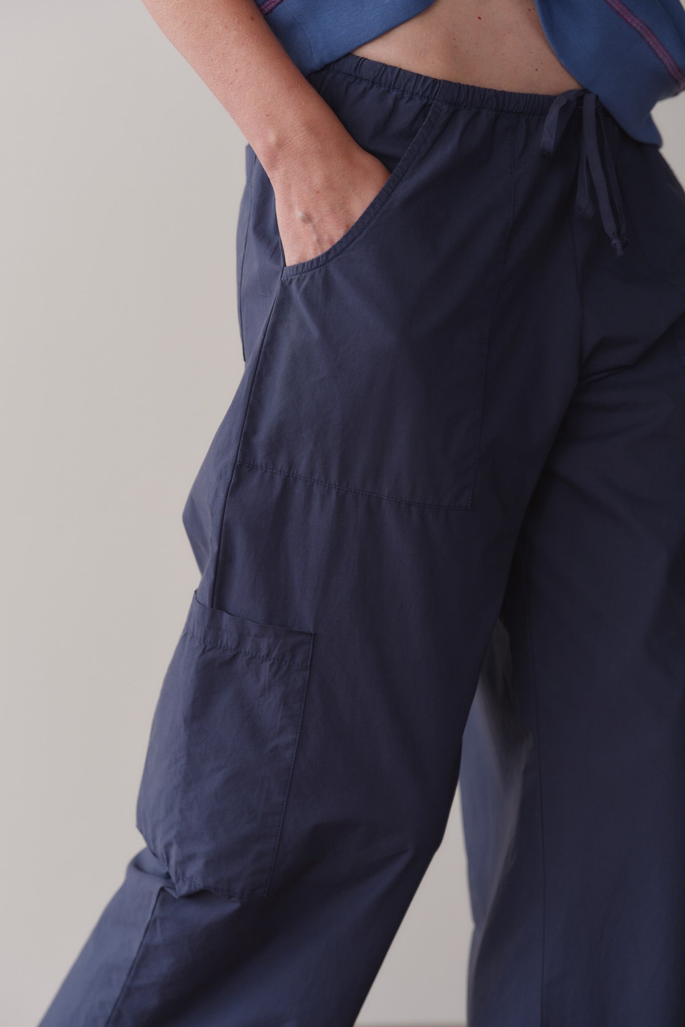 The Pop Drawstring Cargo Pant