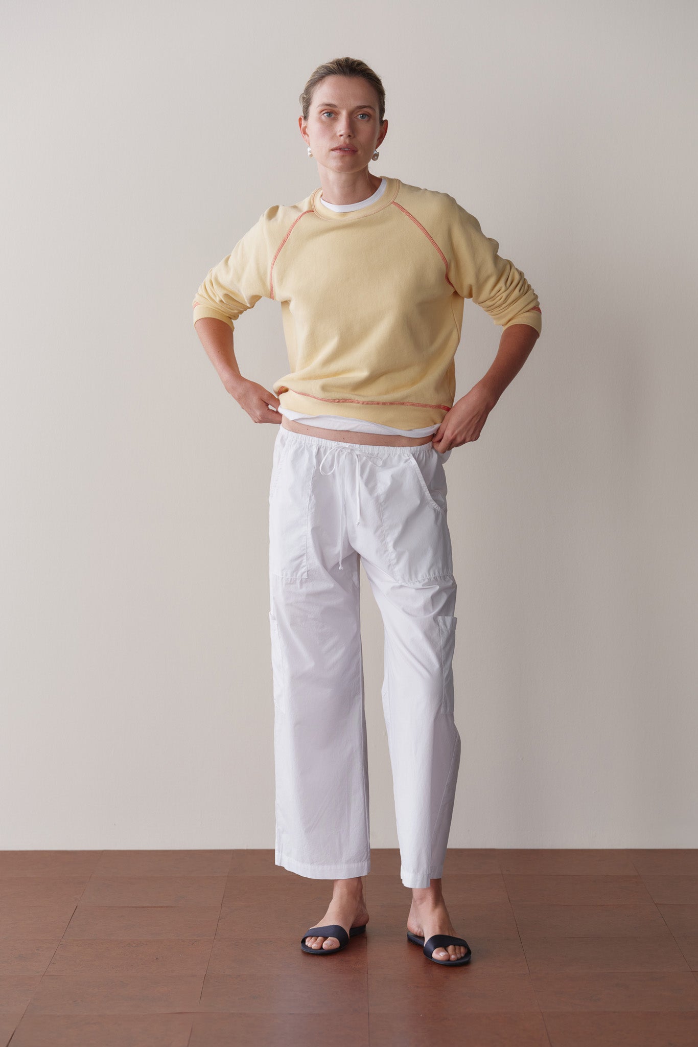 The Pop Drawstring Cargo Pant