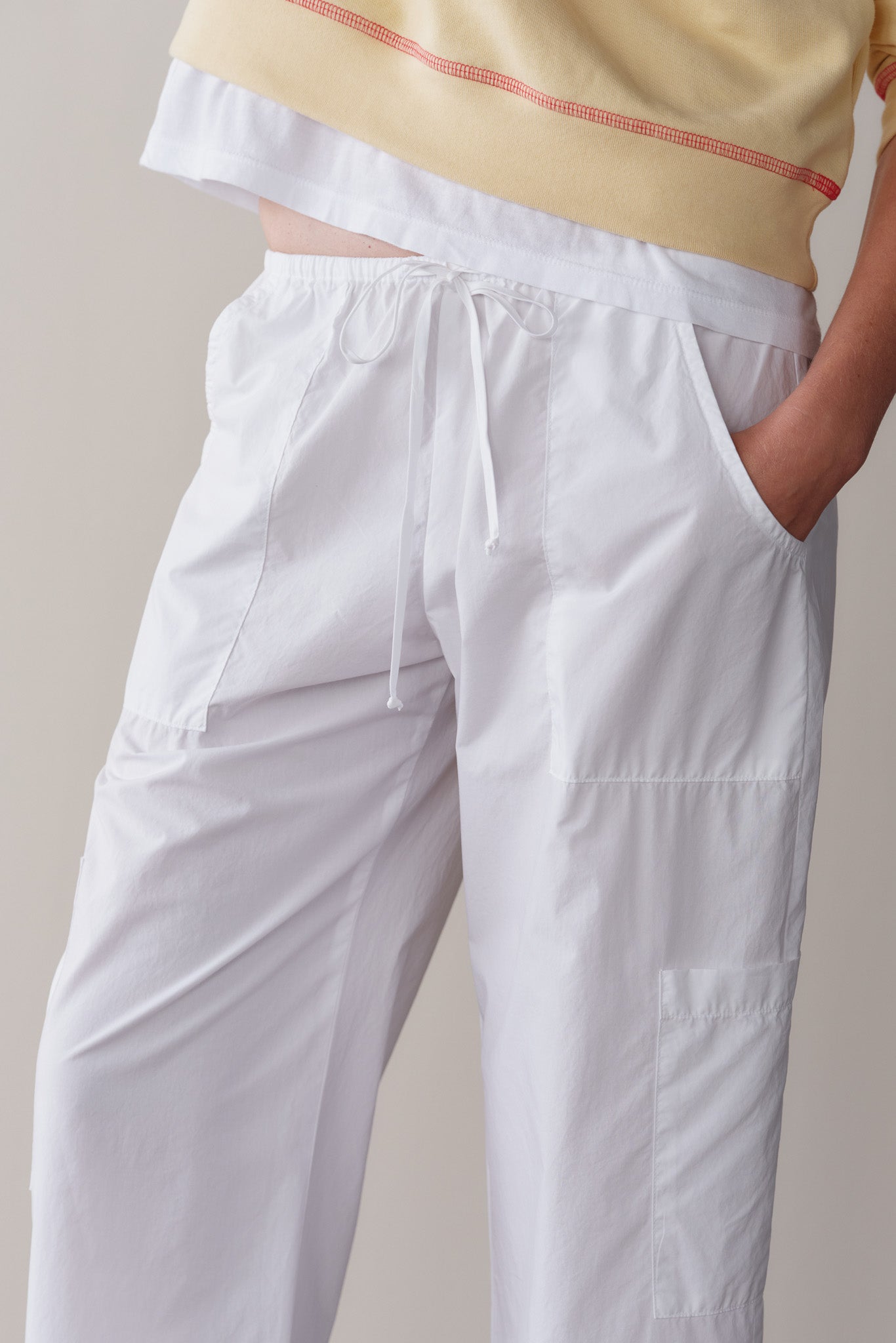 The Pop Drawstring Cargo Pant