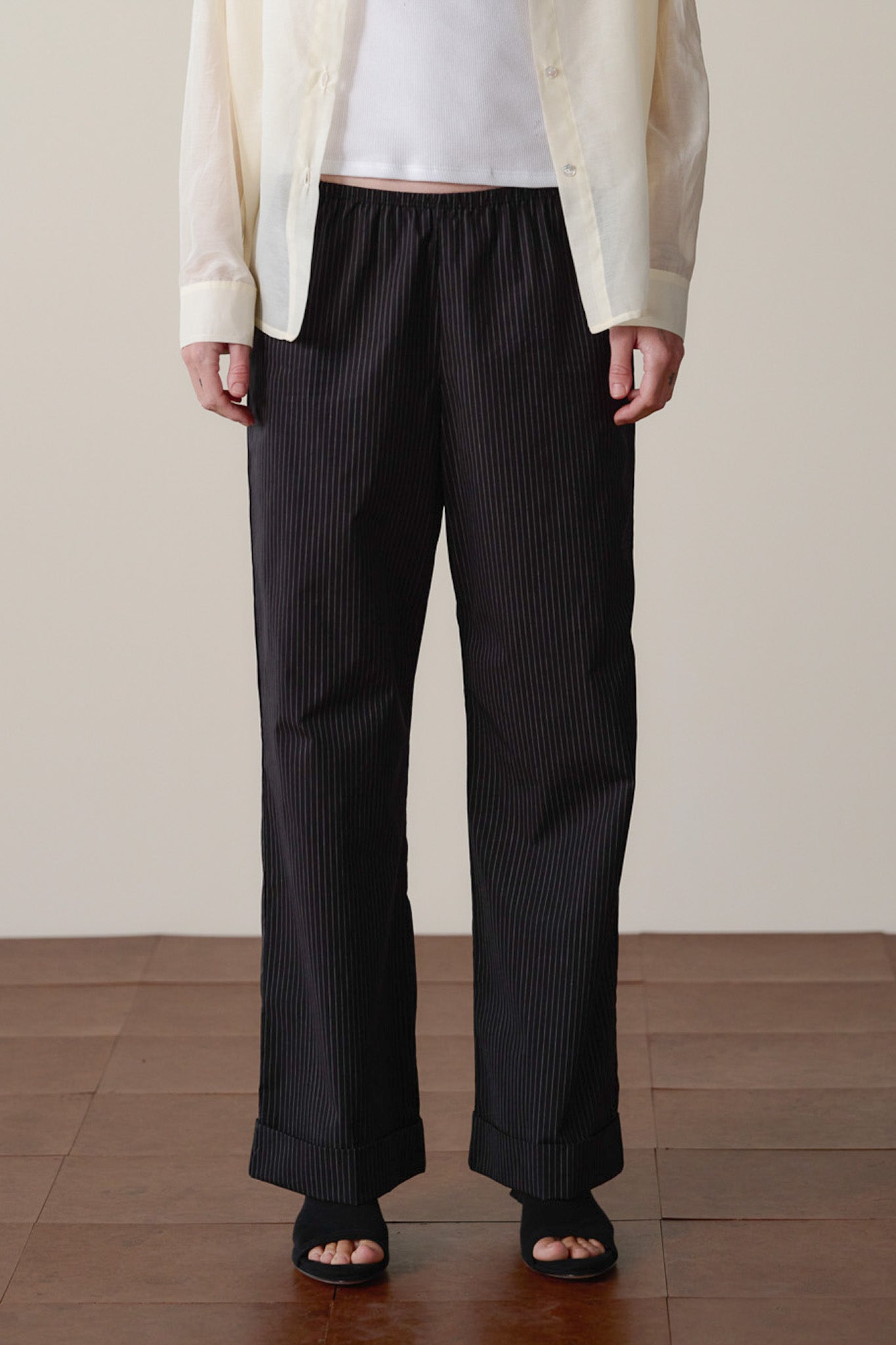 The Pop Pinstripe Simple Pant