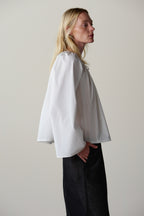 The Pop Pinstripe Tie Top