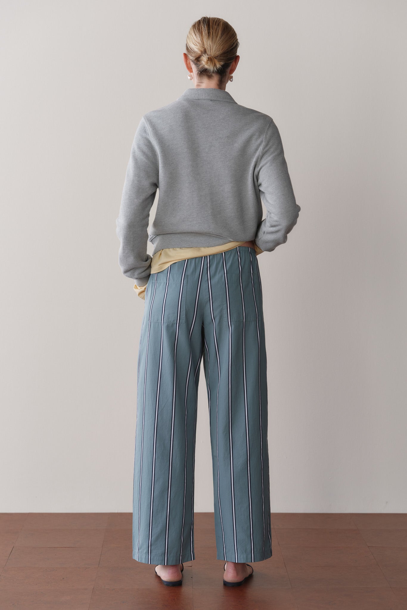 The Pop Stripe Drawstring Pant