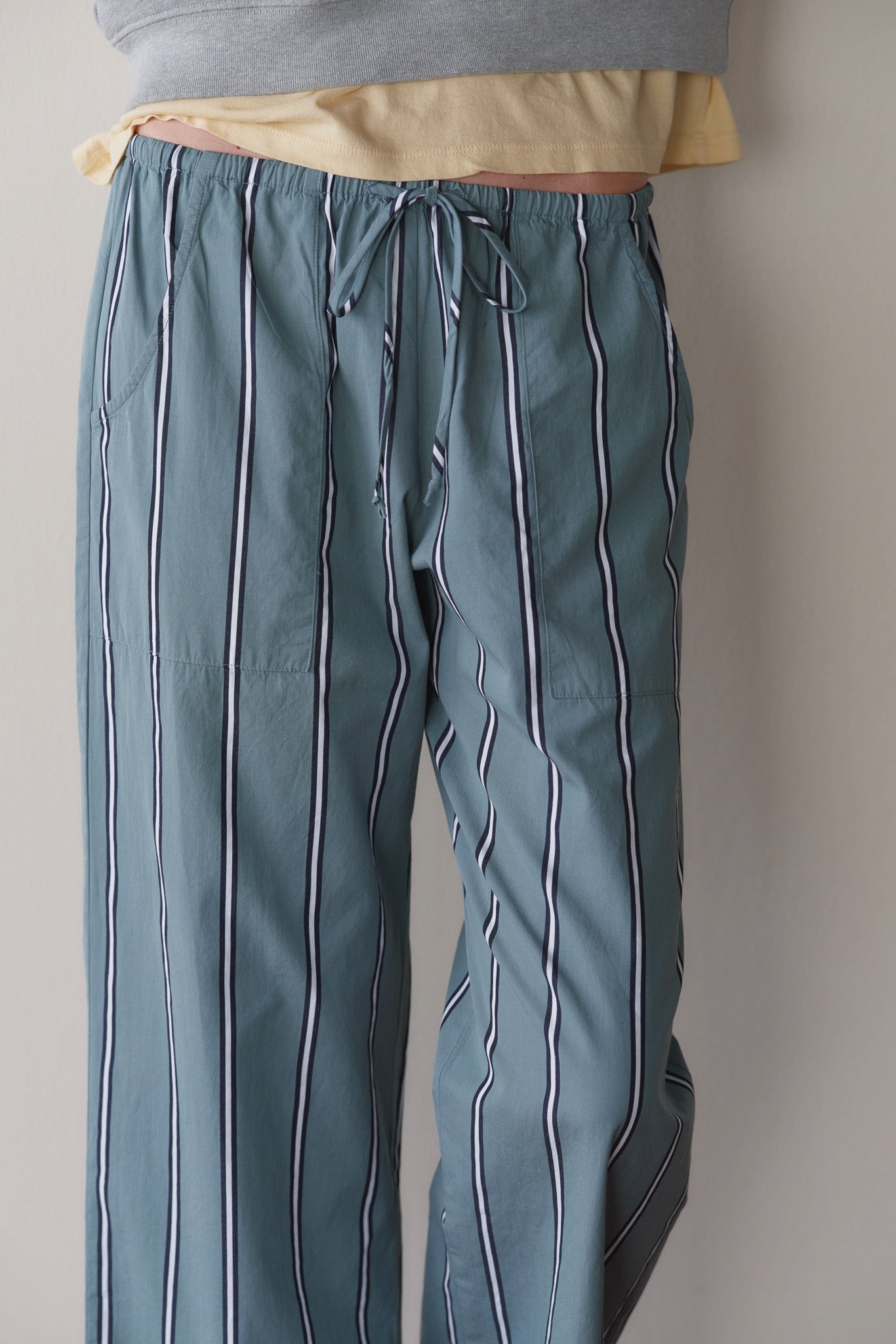 The Pop Stripe Drawstring Pant