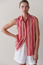 The Pop Sleeveless Shirt