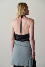 The Silk Halter Top