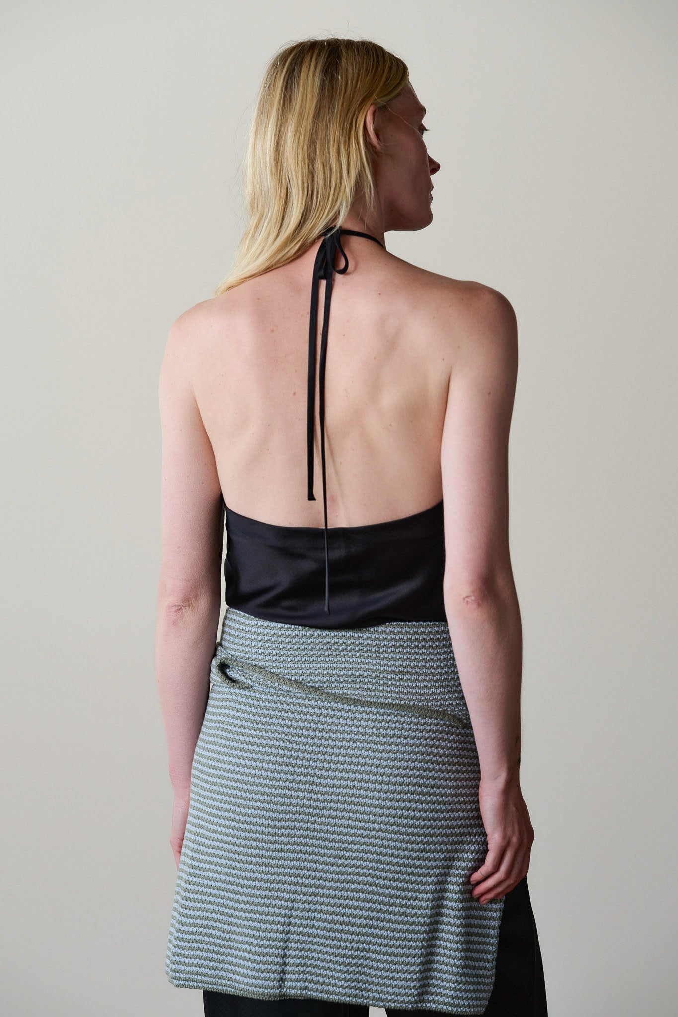 The Silk Halter Top