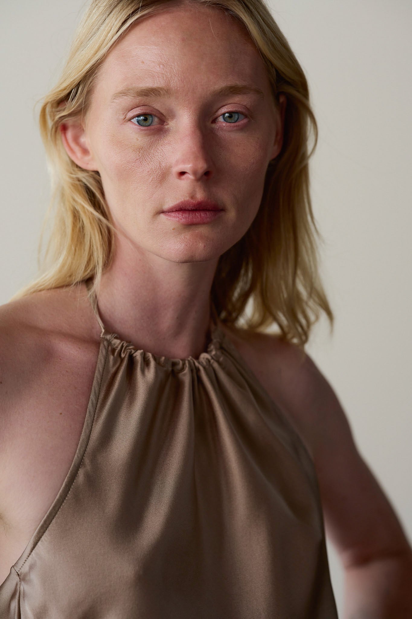 The Silk Halter Top