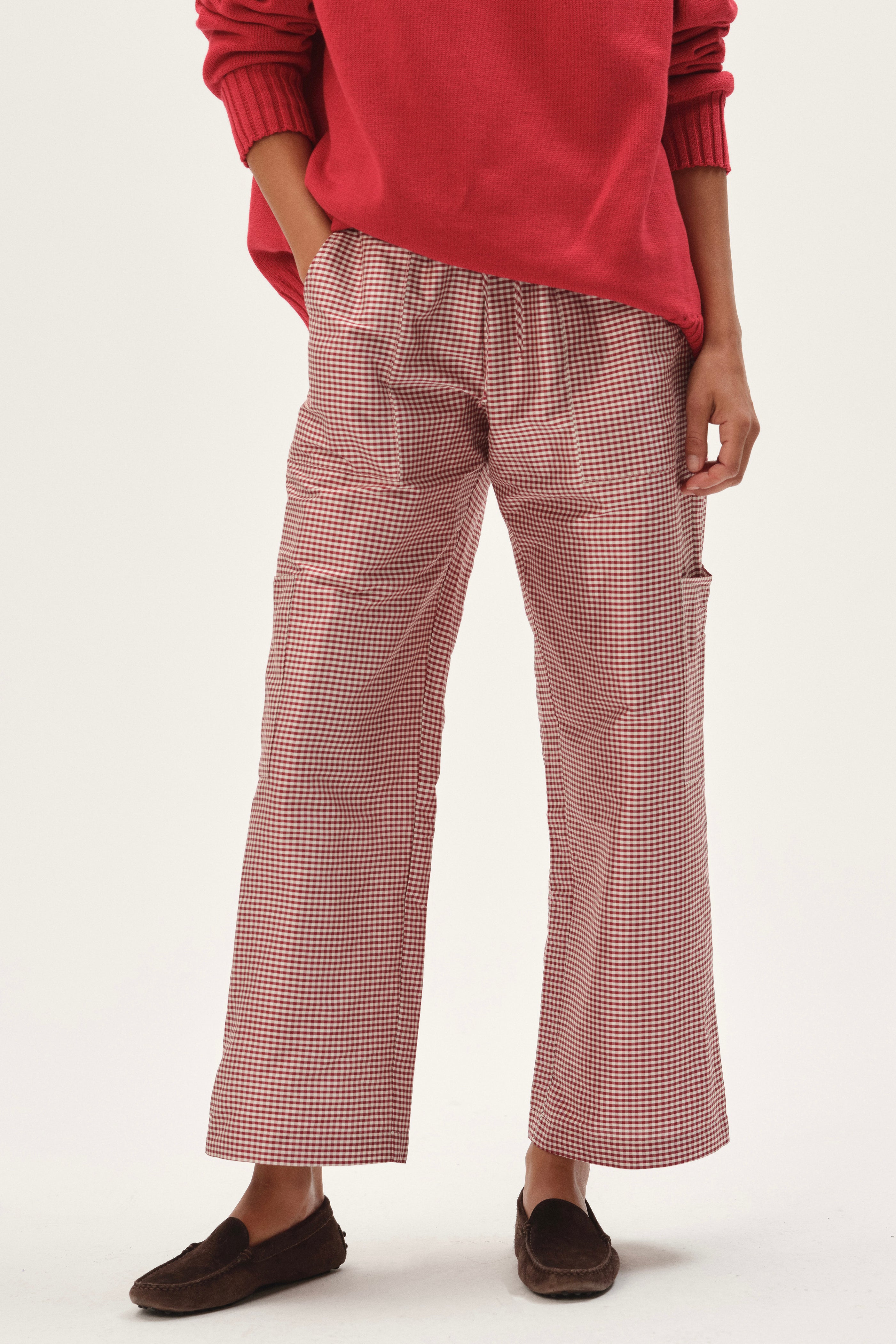 The Silk Taffeta Cargo Pant