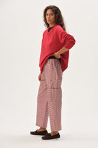 The Silk Taffeta Cargo Pant