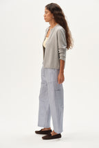 The Silk Taffeta Cargo Pant