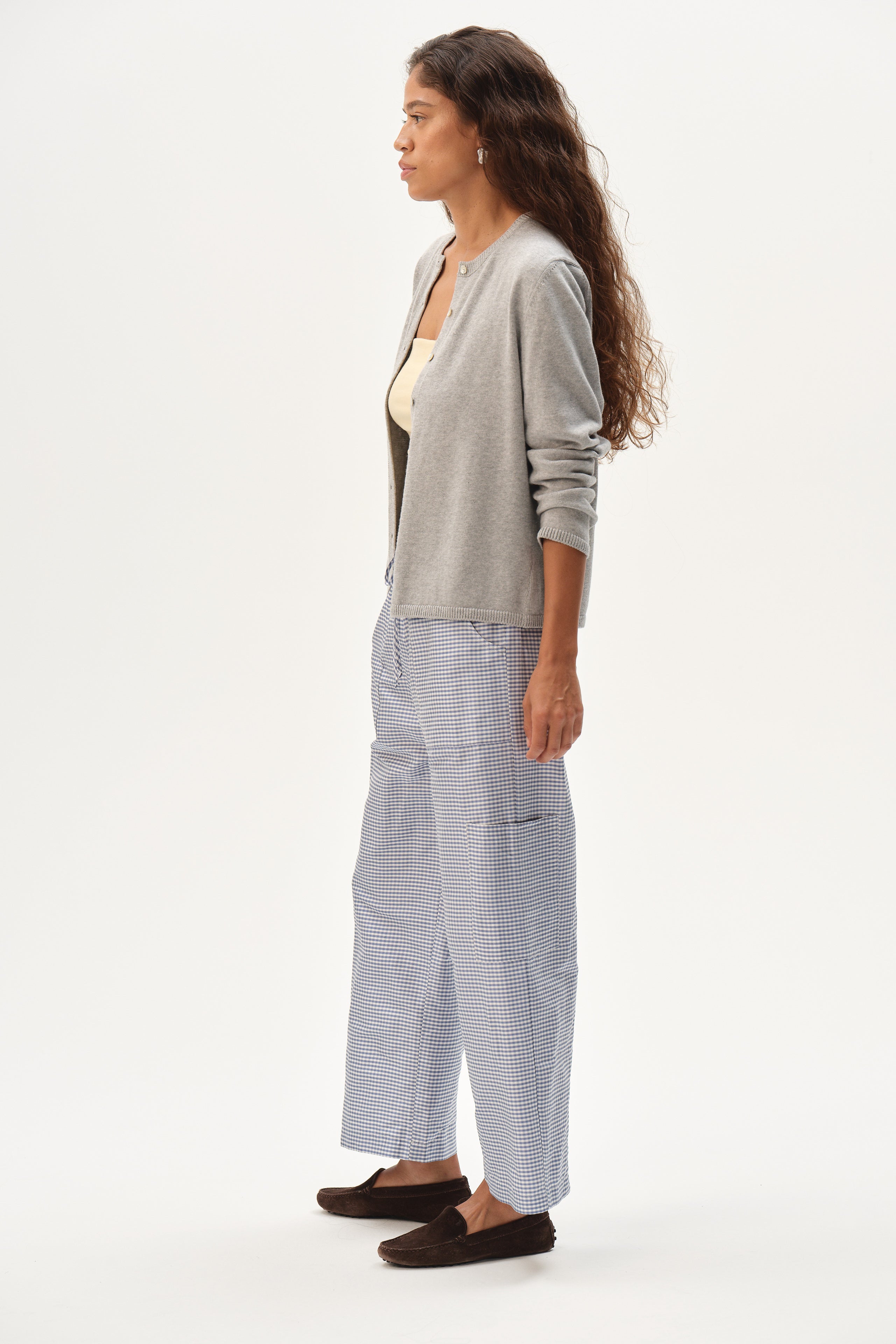 The Silk Taffeta Cargo Pant