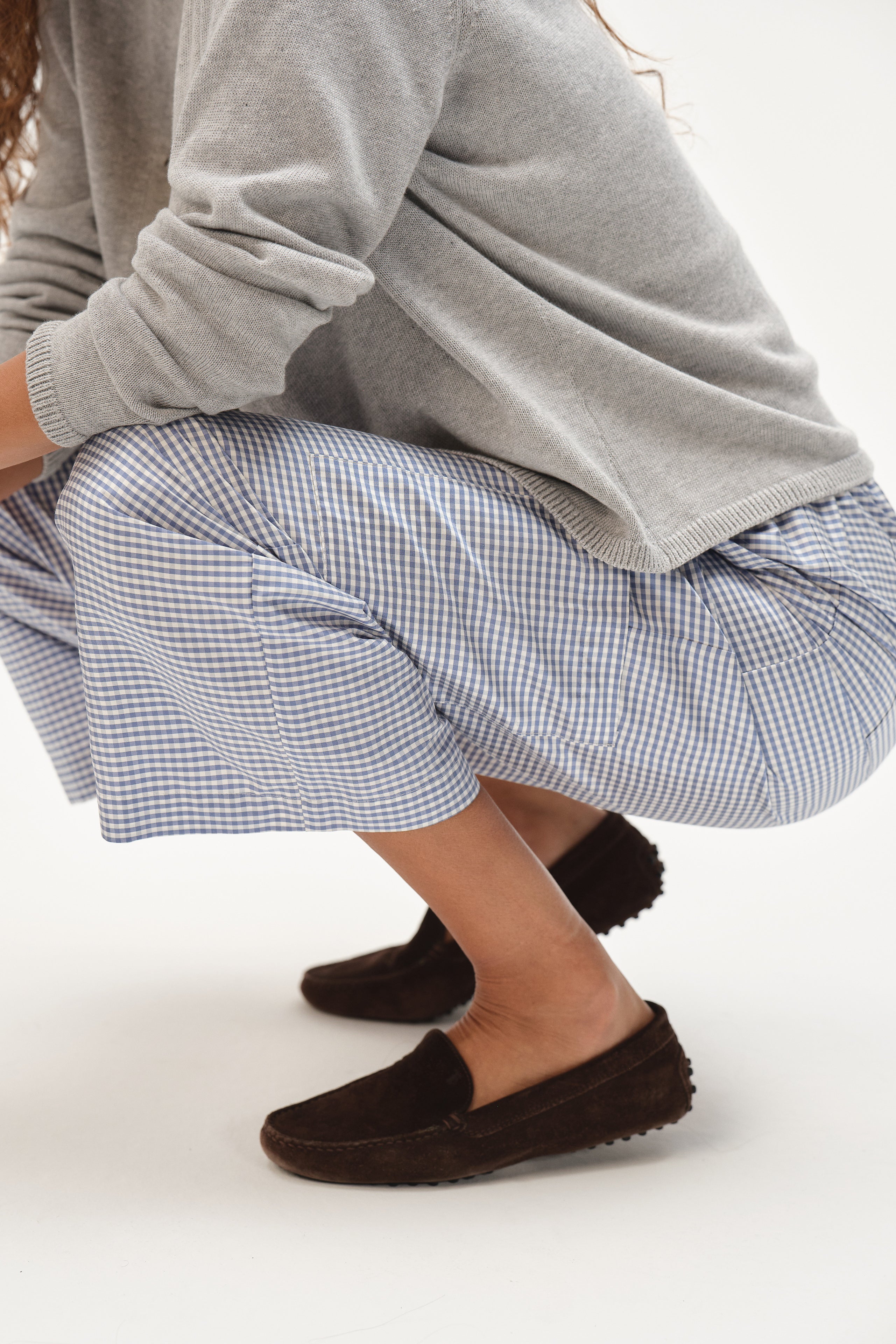 The Silk Taffeta Cargo Pant