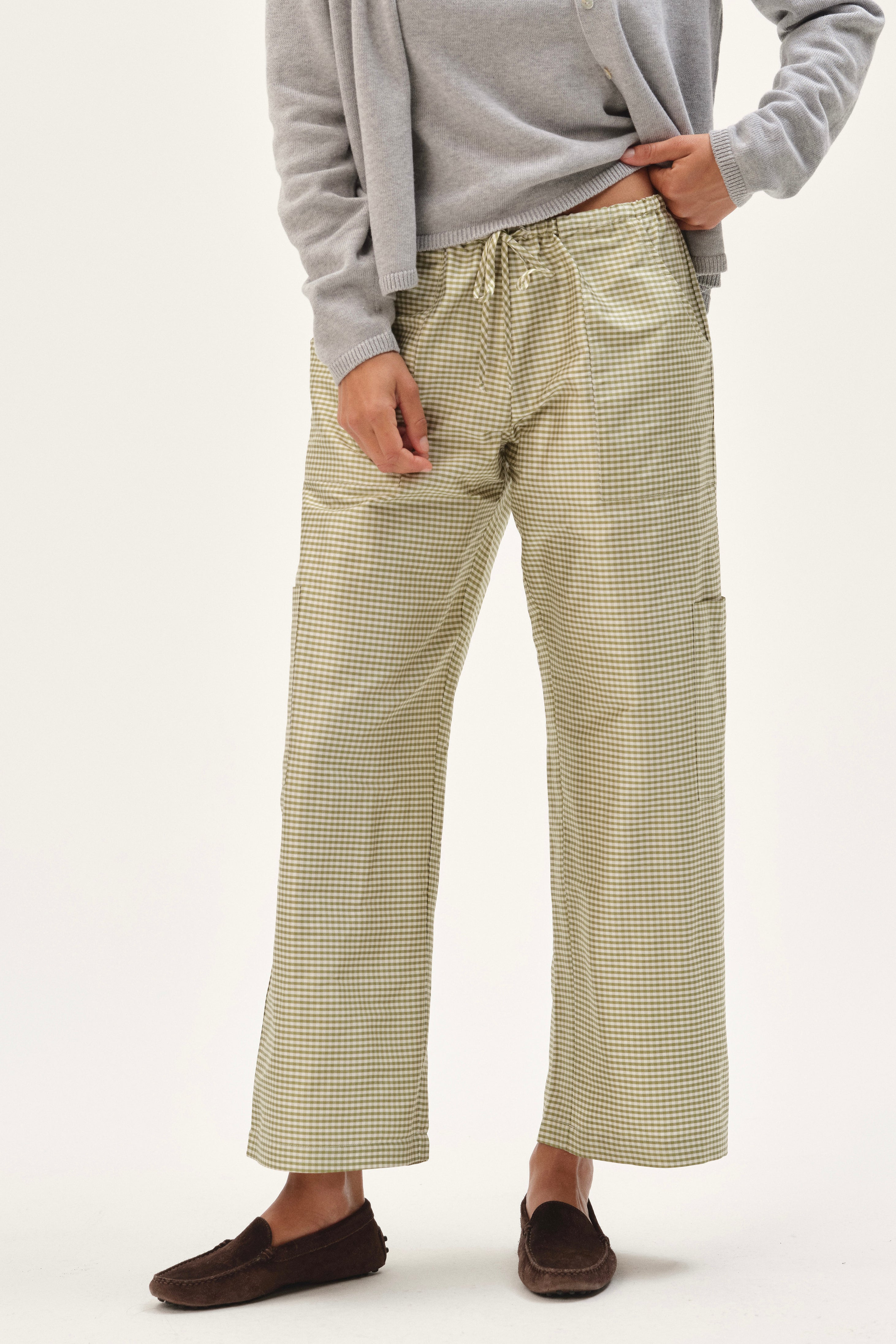 The Silk Taffeta Cargo Pant