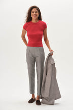 The Silk Taffeta Cigarette Pant