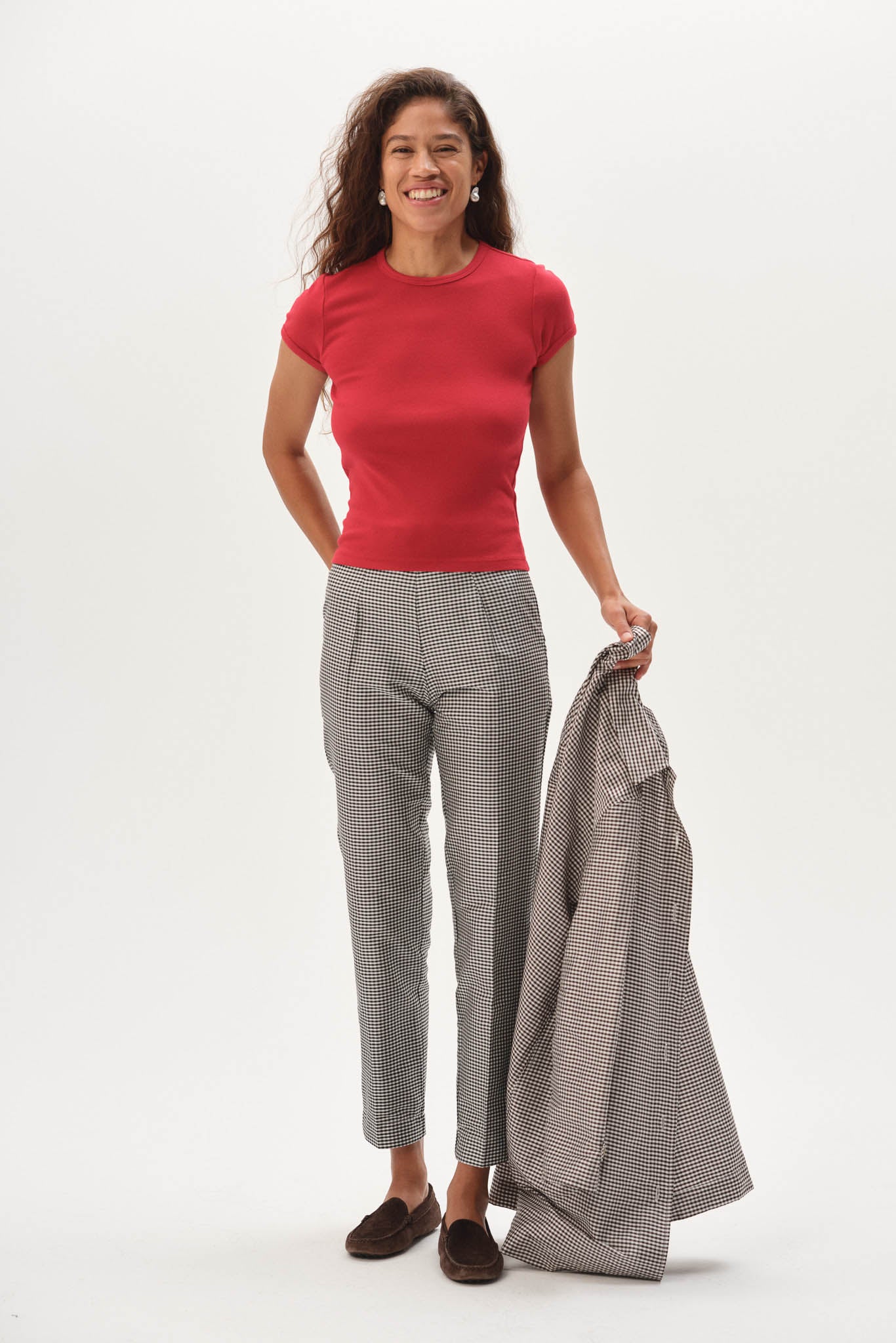 The Silk Taffeta Cigarette Pant
