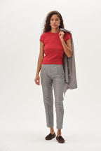 The Silk Taffeta Cigarette Pant