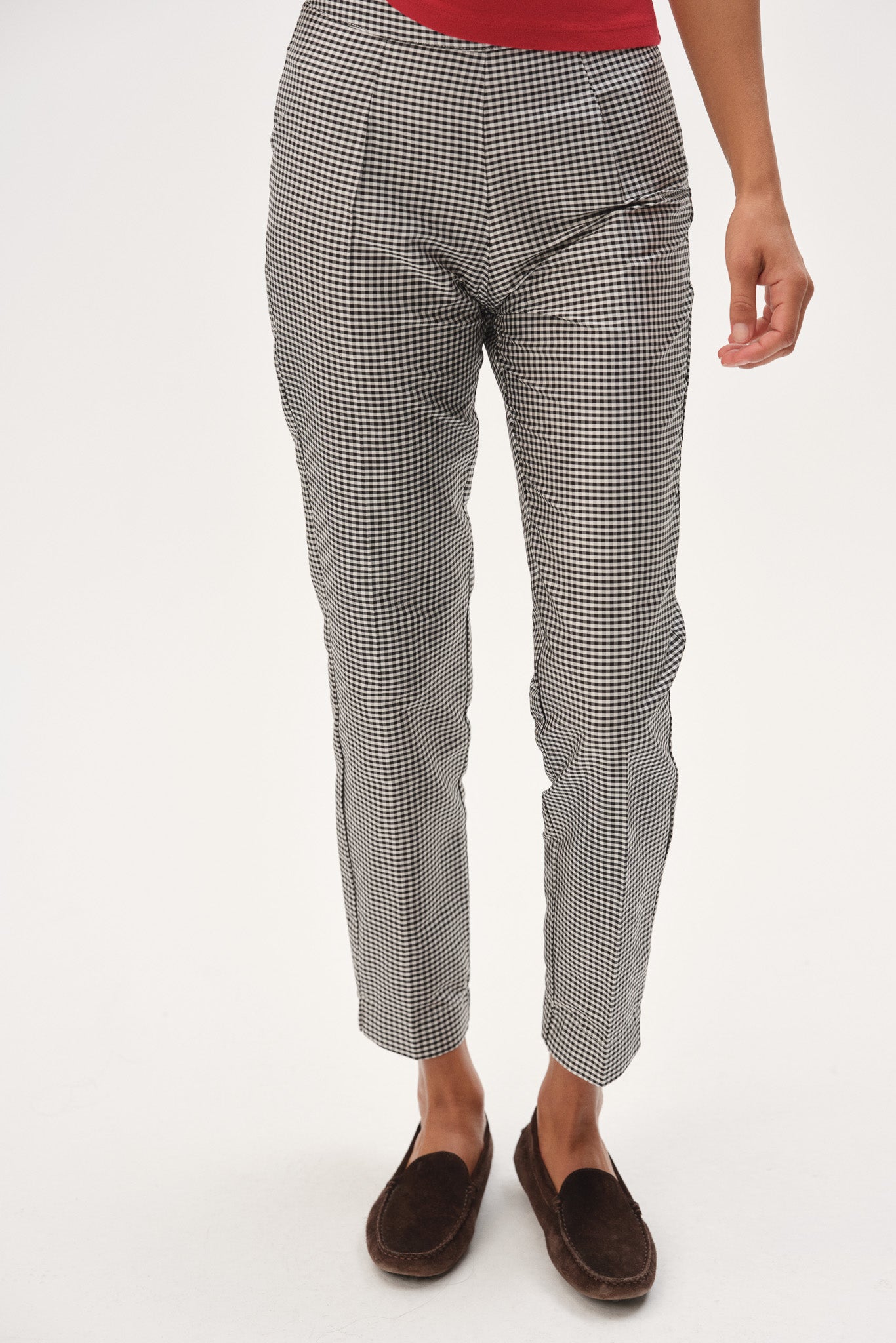 The Silk Taffeta Cigarette Pant