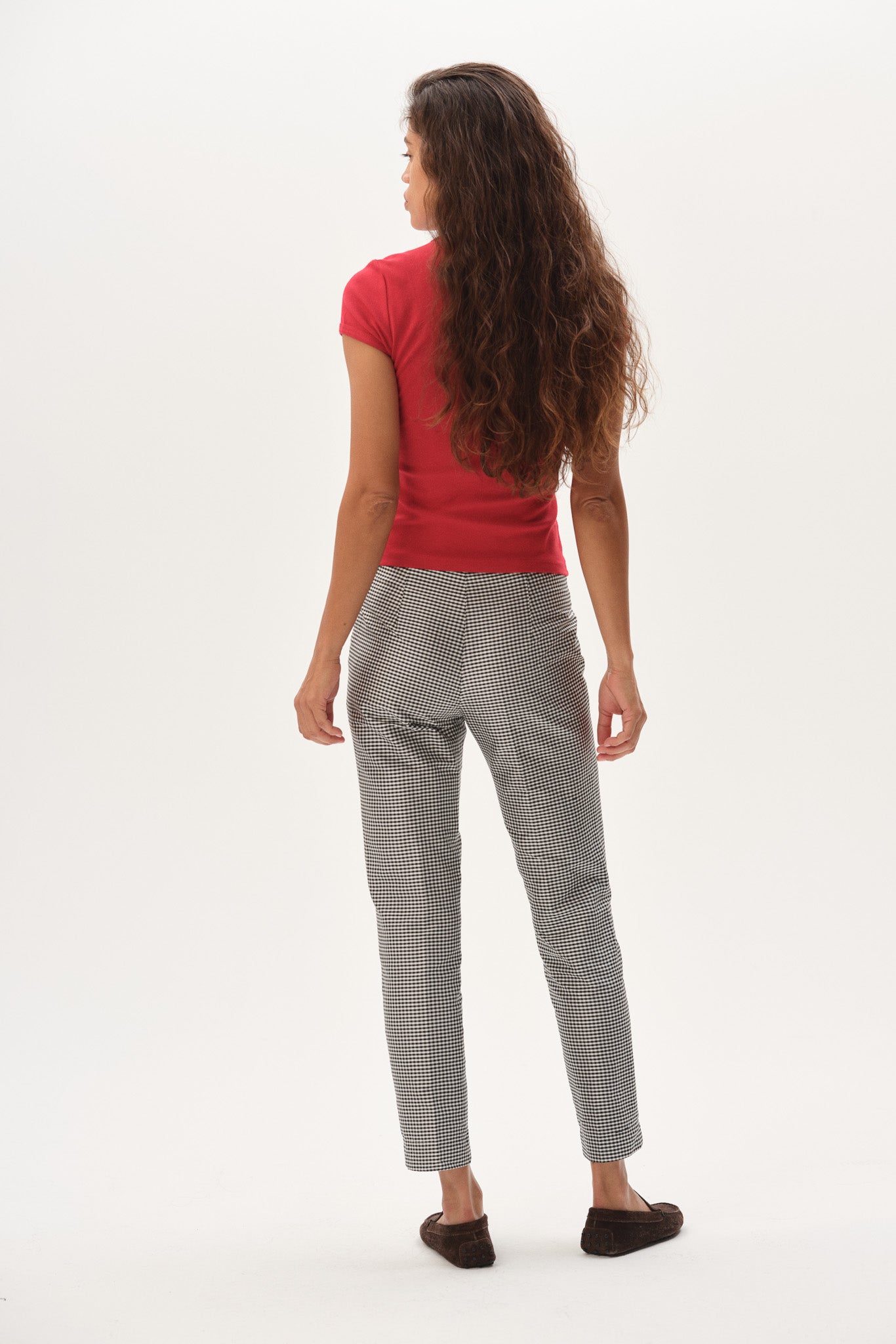 The Silk Taffeta Cigarette Pant