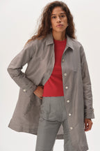The Silk Taffeta Gingham Jacket