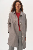 The Silk Taffeta Gingham Jacket