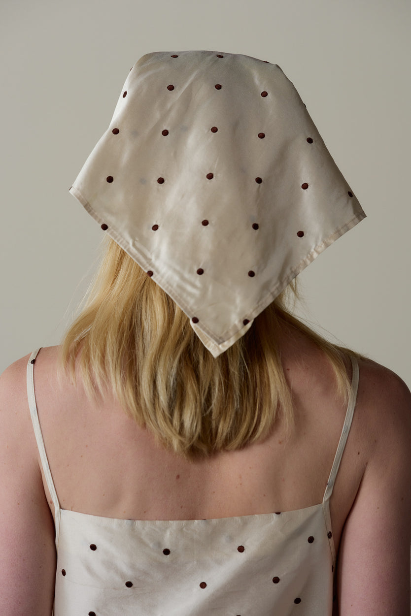 The Silk Taffeta Headscarf
