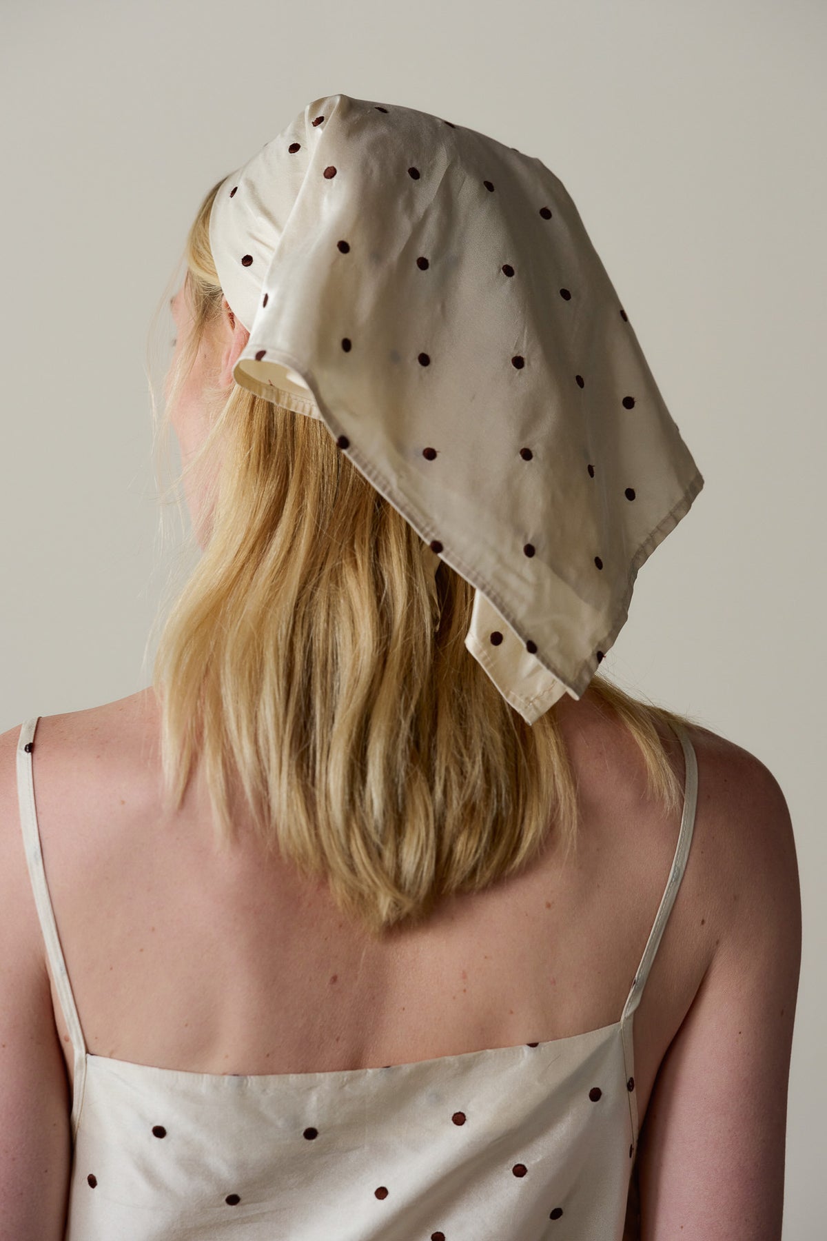 The Silk Taffeta Headscarf