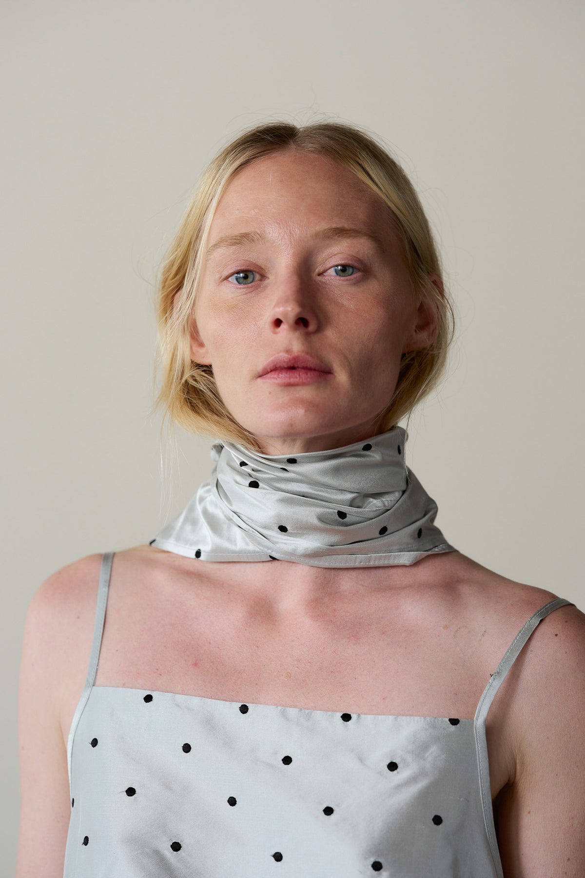 The Silk Taffeta Headscarf