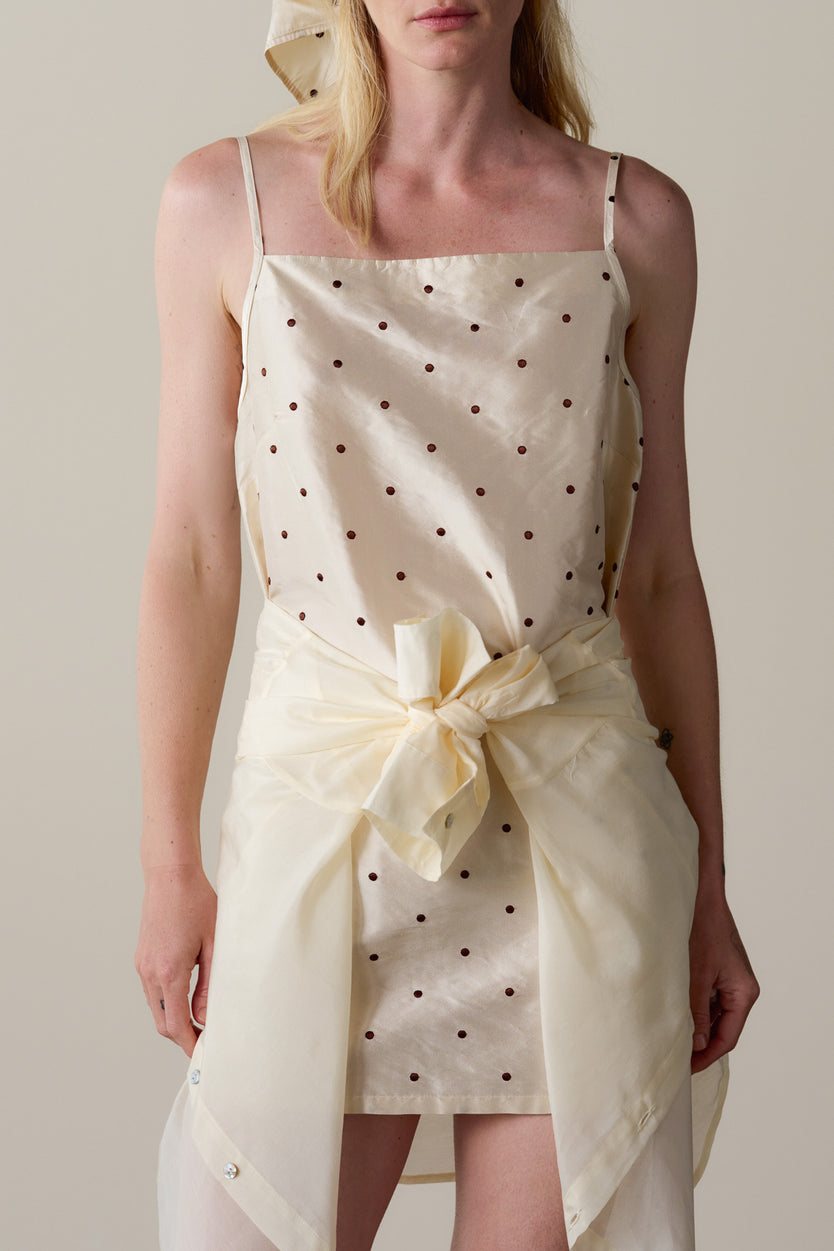 The Silk Taffeta Mini Dress