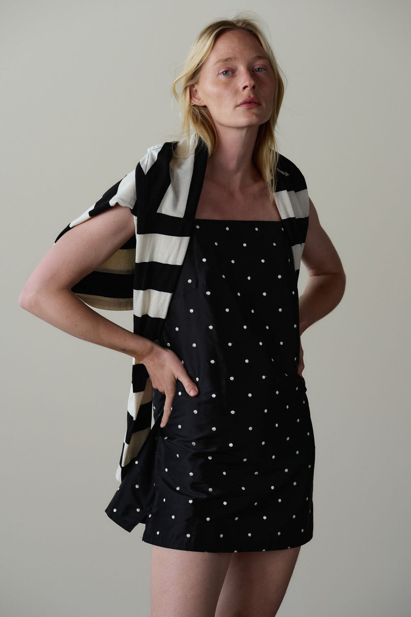 The Silk Taffeta Mini Dress