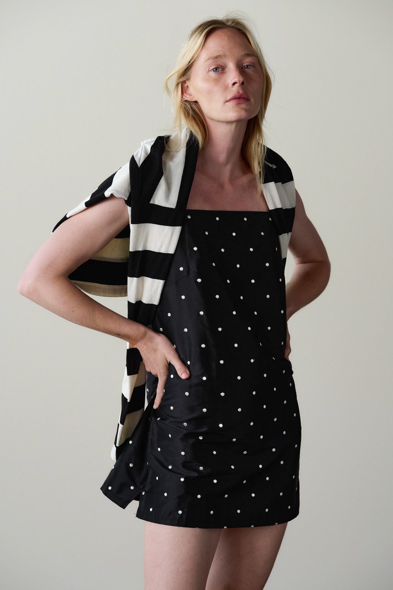 The Silk Taffeta Mini Dress