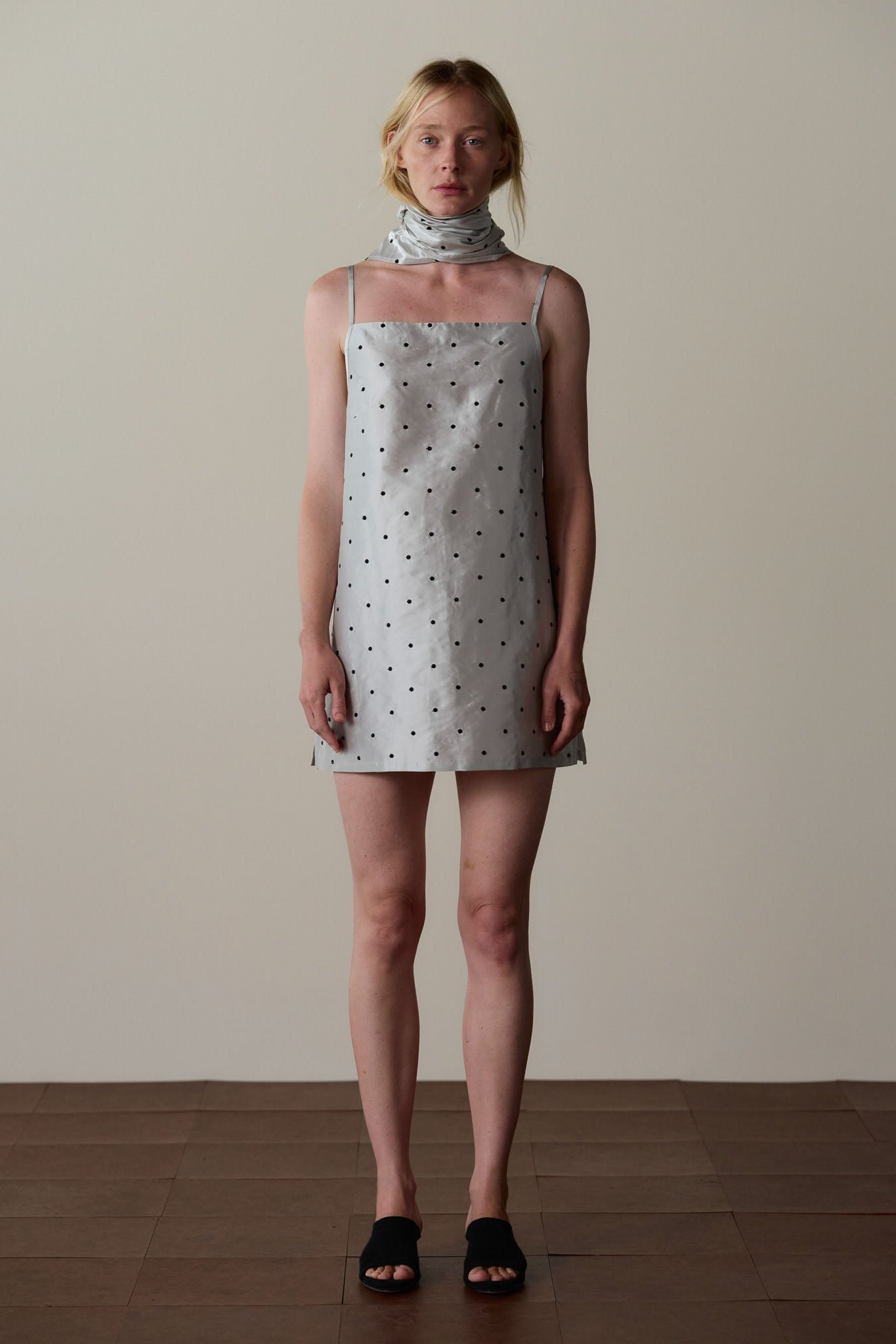 The Silk Taffeta Mini Dress