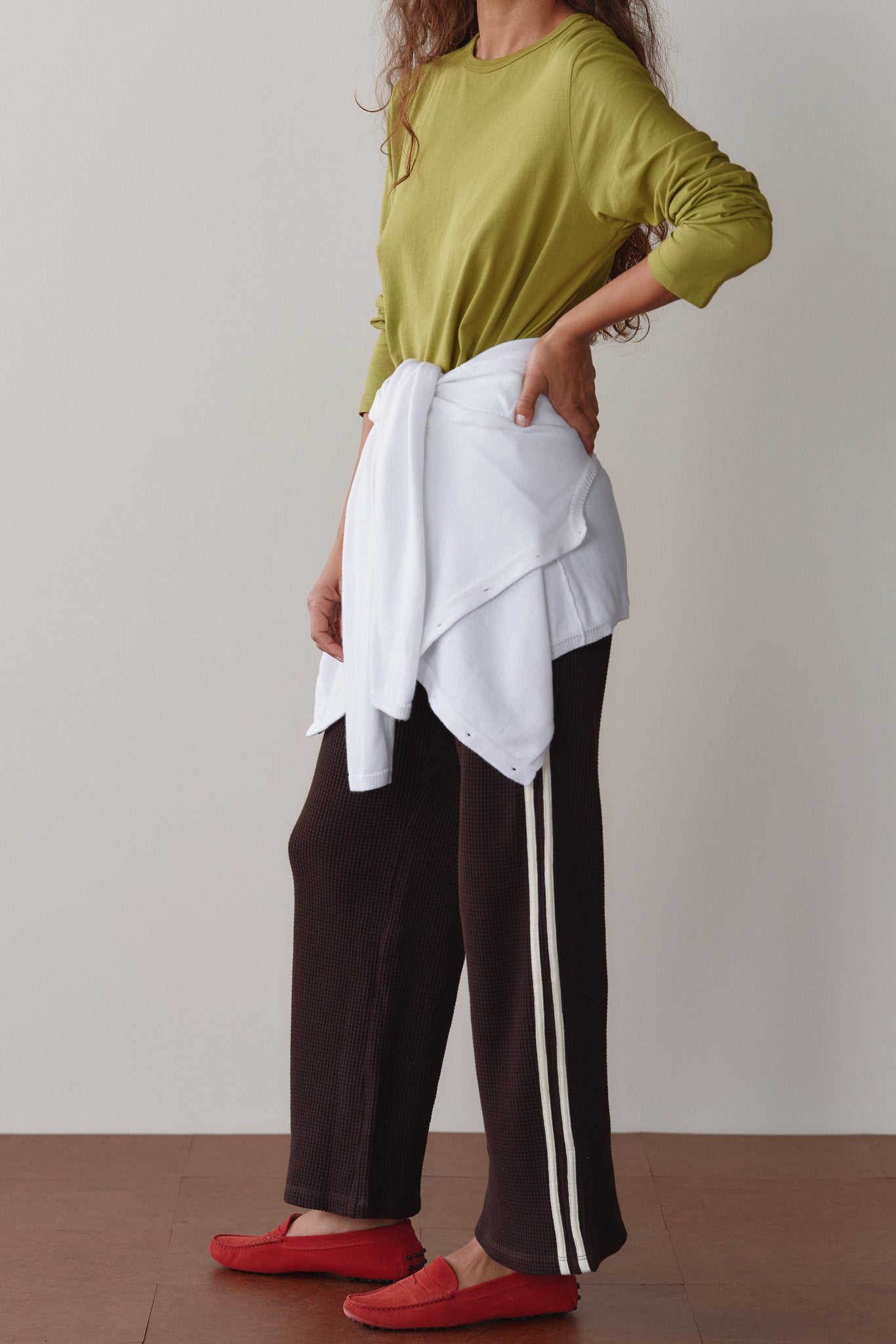 The Thermal Crop Stripe Pant