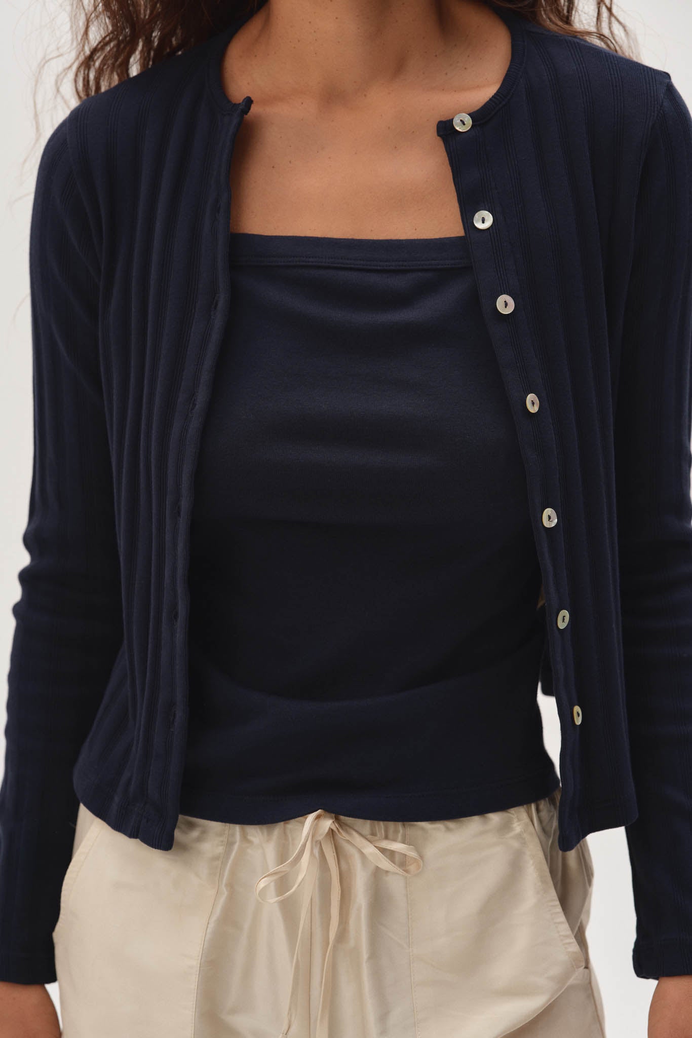 The Varied Rib Cardigan
