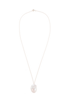 The June 16" White Pearl Necklace