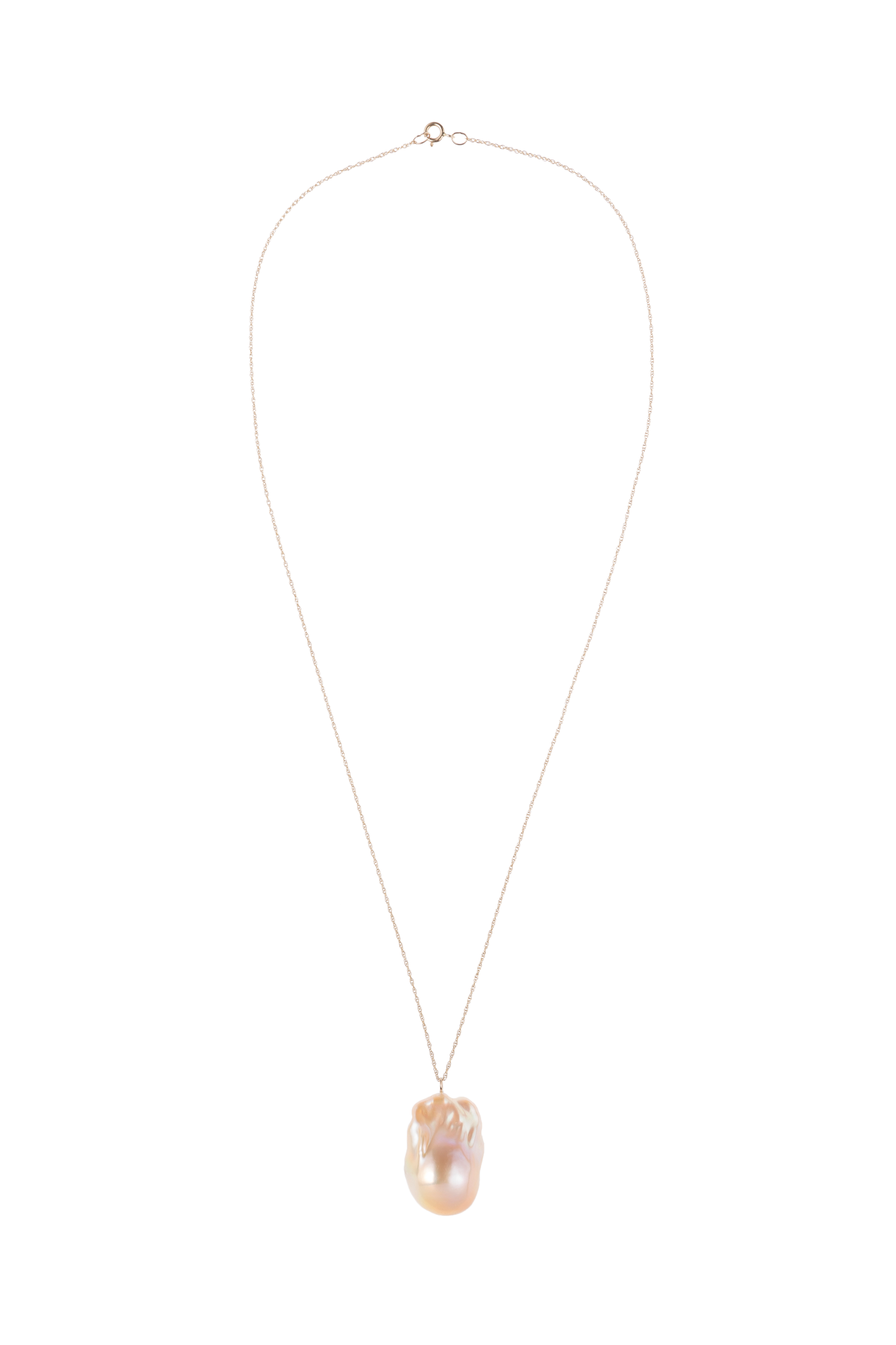 The June 16" Pink Pearl Necklace