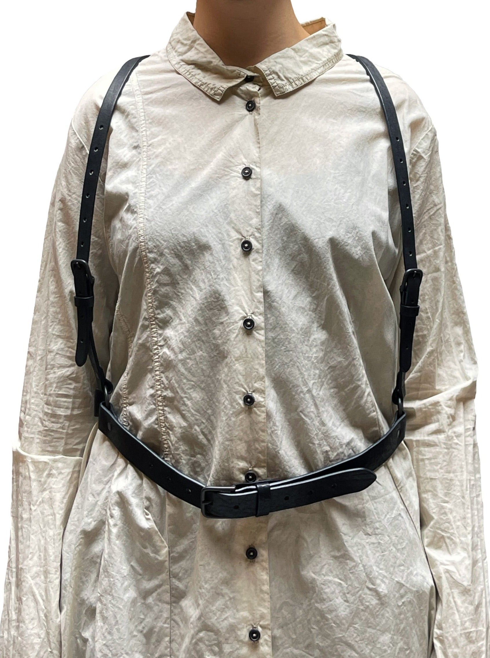 RUNDHOLZ DIP Leather Harness Belt