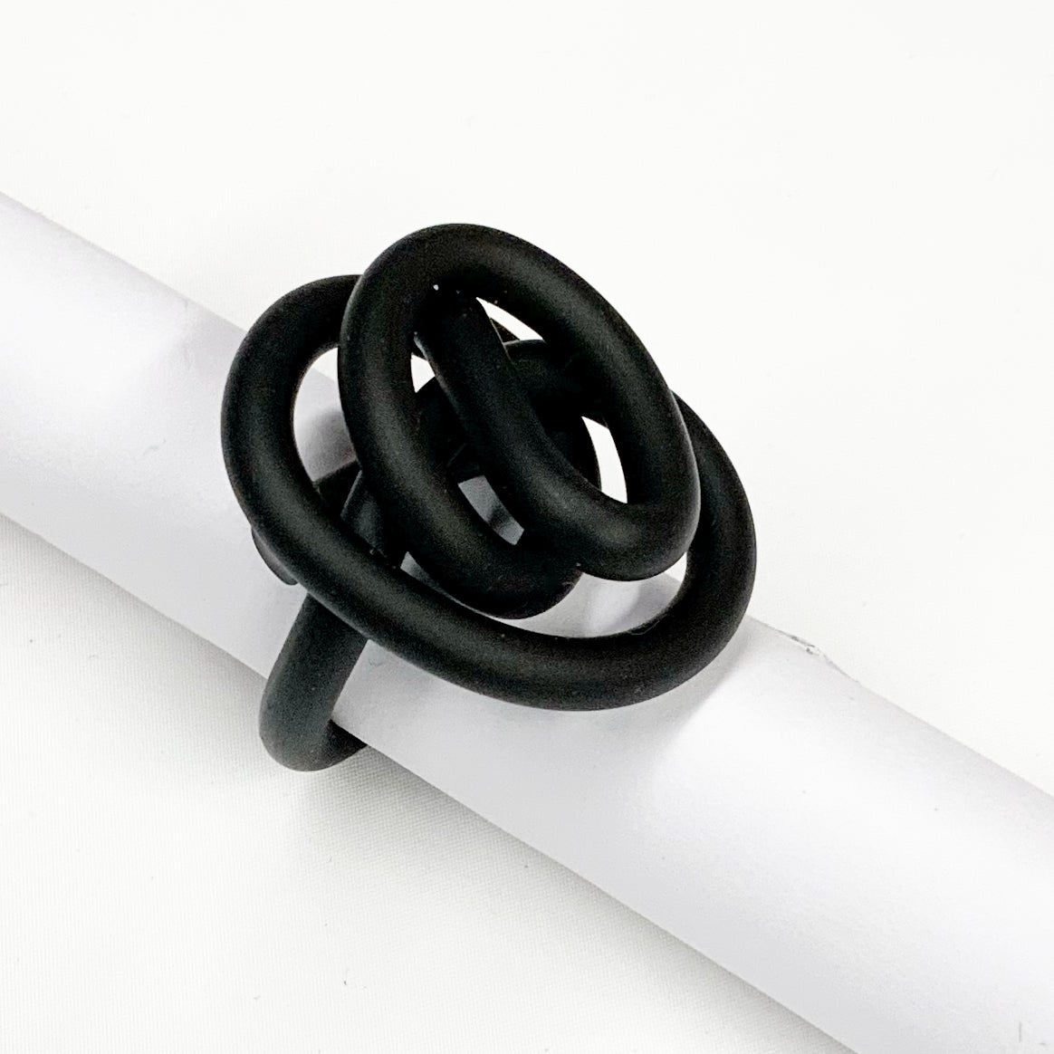 SAMUEL CORAUX Knotted wire rings - Matte